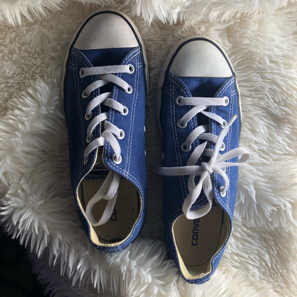 Converse Royal Blue. Purchased and never wore them.